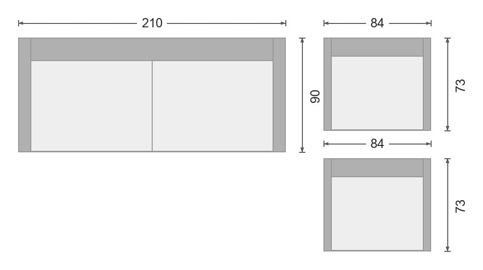 OIKO M – Trosed + 2x fotelj