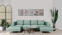 Alure / DE-75: Pastel Blue / Snemljive prevleke