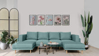 Zina / ZI-70: Pastel Blue / Snemljive prevleke