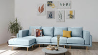 Mollia / FF-19: Pastel Blue / Snemljive prevleke
