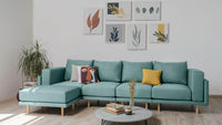 Zina / ZI-70: Pastel Blue / Snemljive prevleke