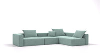 Alure / DE-75: Pastel Blue / Snemljive prevleke
