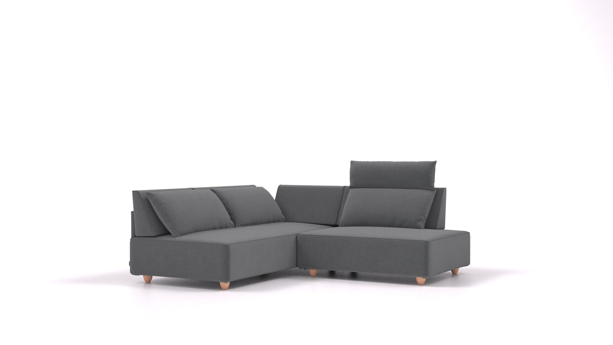CasCais TV – Astra AT-88: Dark Grey, svetle nogice