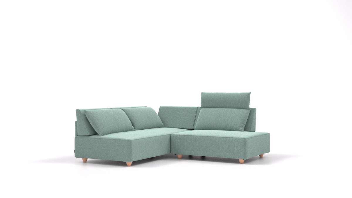 CasCais TV – Alure DE-75: Pastel Blue, svetle nogice