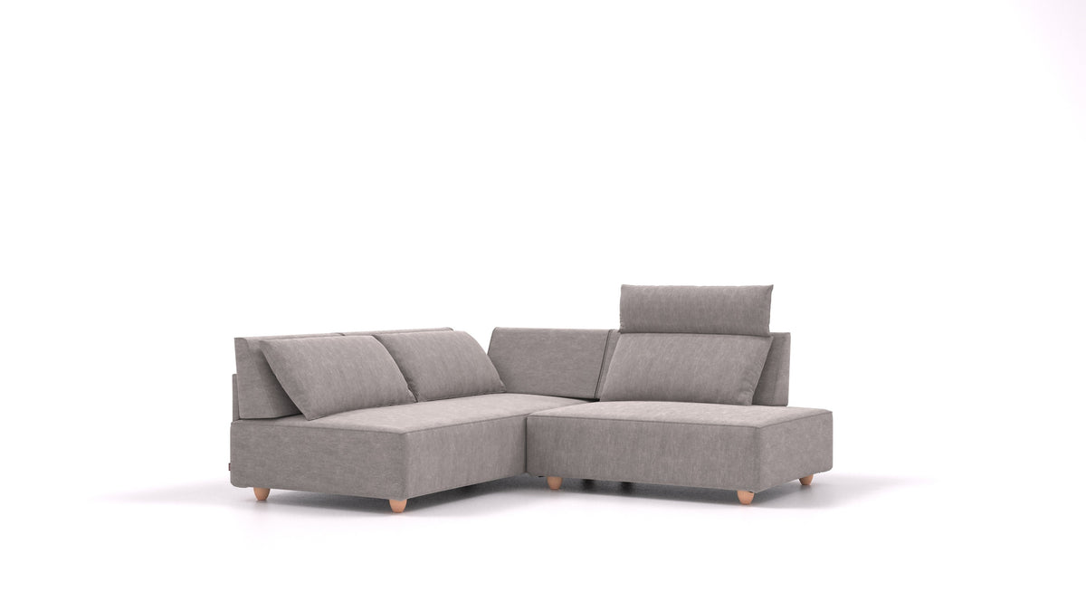 CasCais TV – Mollia FF-14: Middle Grey, svetle nogice