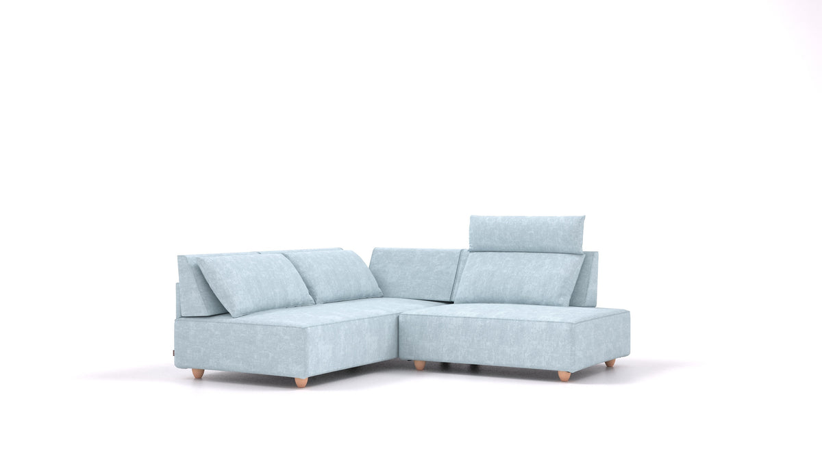 CasCais TV – Mollia FF-19: Pastel Blue, svetle nogice