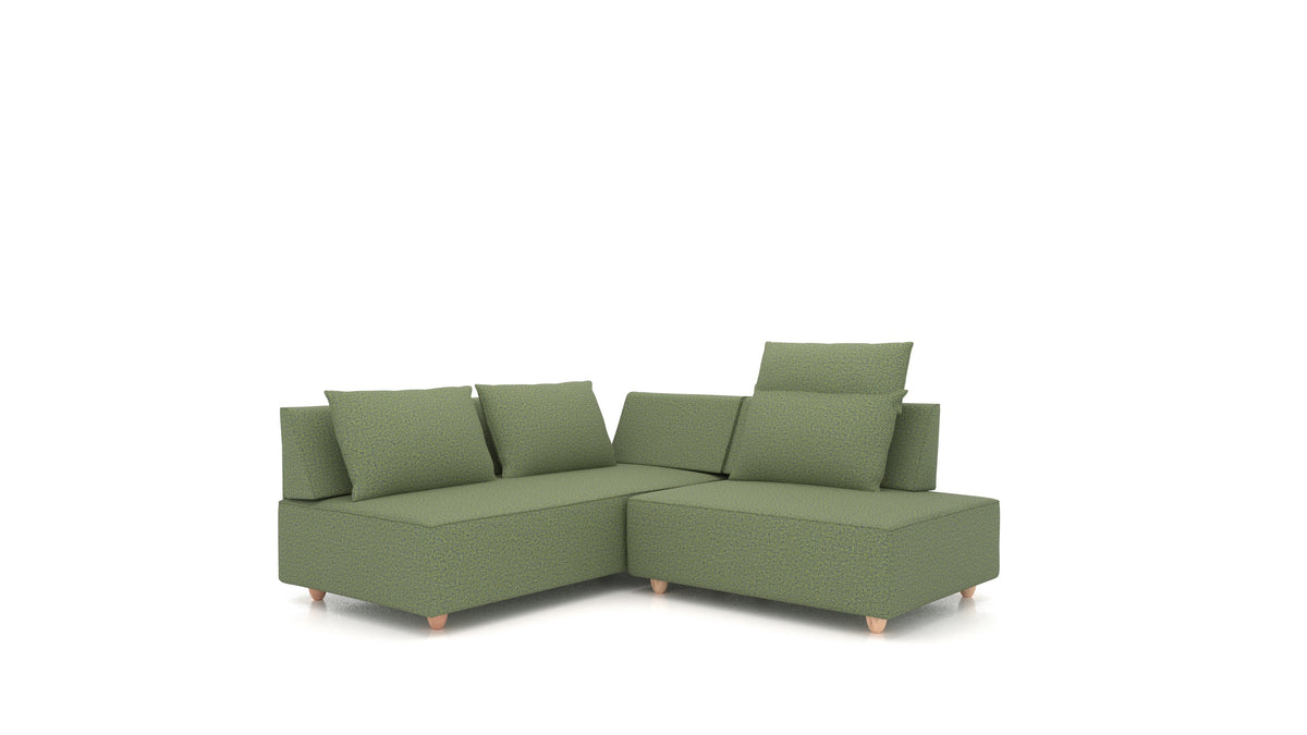 CasCais TV – Hygge HG-34: Olive Green, svetle nogice