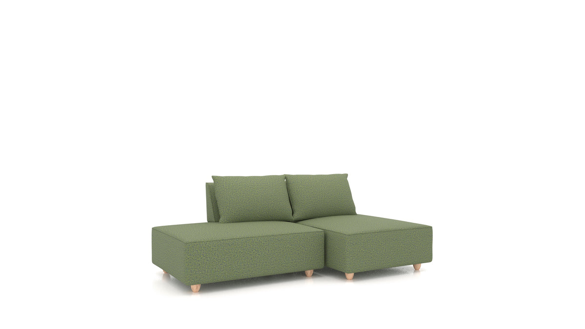 CasCais VV – Hygge HG-34: Olive Green, svetle nogice