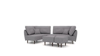 Heim / HM-95: Medium Grey / Snemljive prevleke