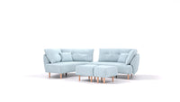 Mollia / FF-19: Pastel Blue / Levi | Snemljive prevleke