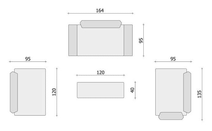 Choice 5 &ndash; 3x Dvosed + Tabure