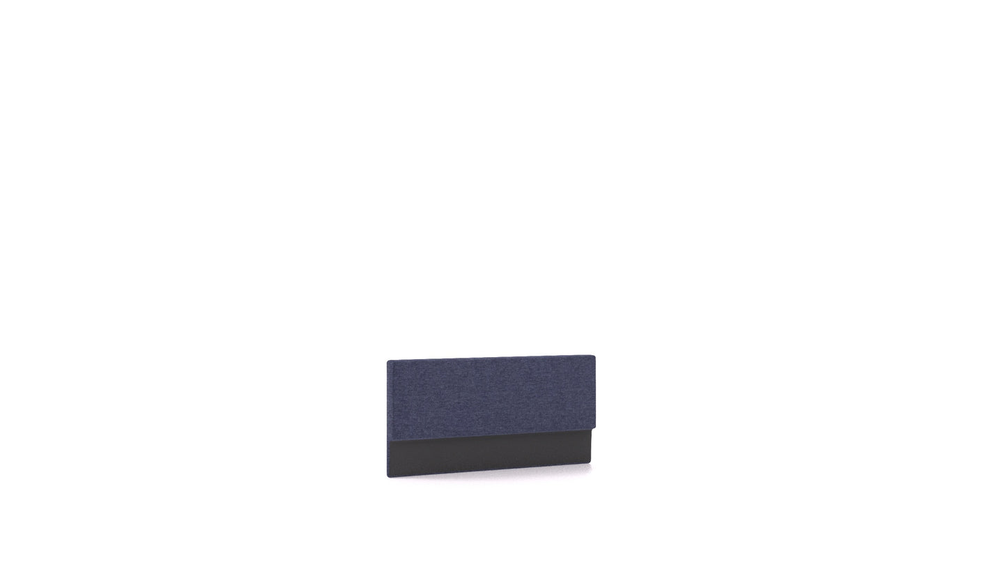 CasCais D naslon, naslon FEYDOM v tkanini Velare ET-80 Noble Blue, pogled od spredaj