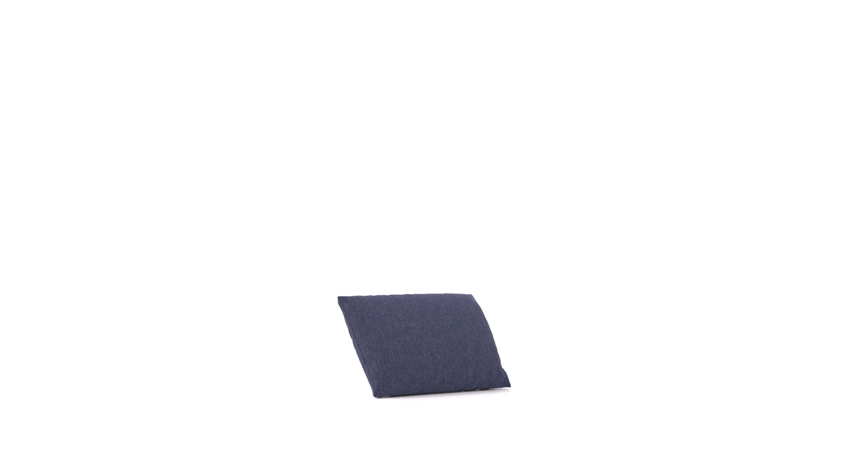 Cascais PA blazina, blazina FEYDOM v tkanini Velare ET-80 Noble Blue, pogled od spredaj