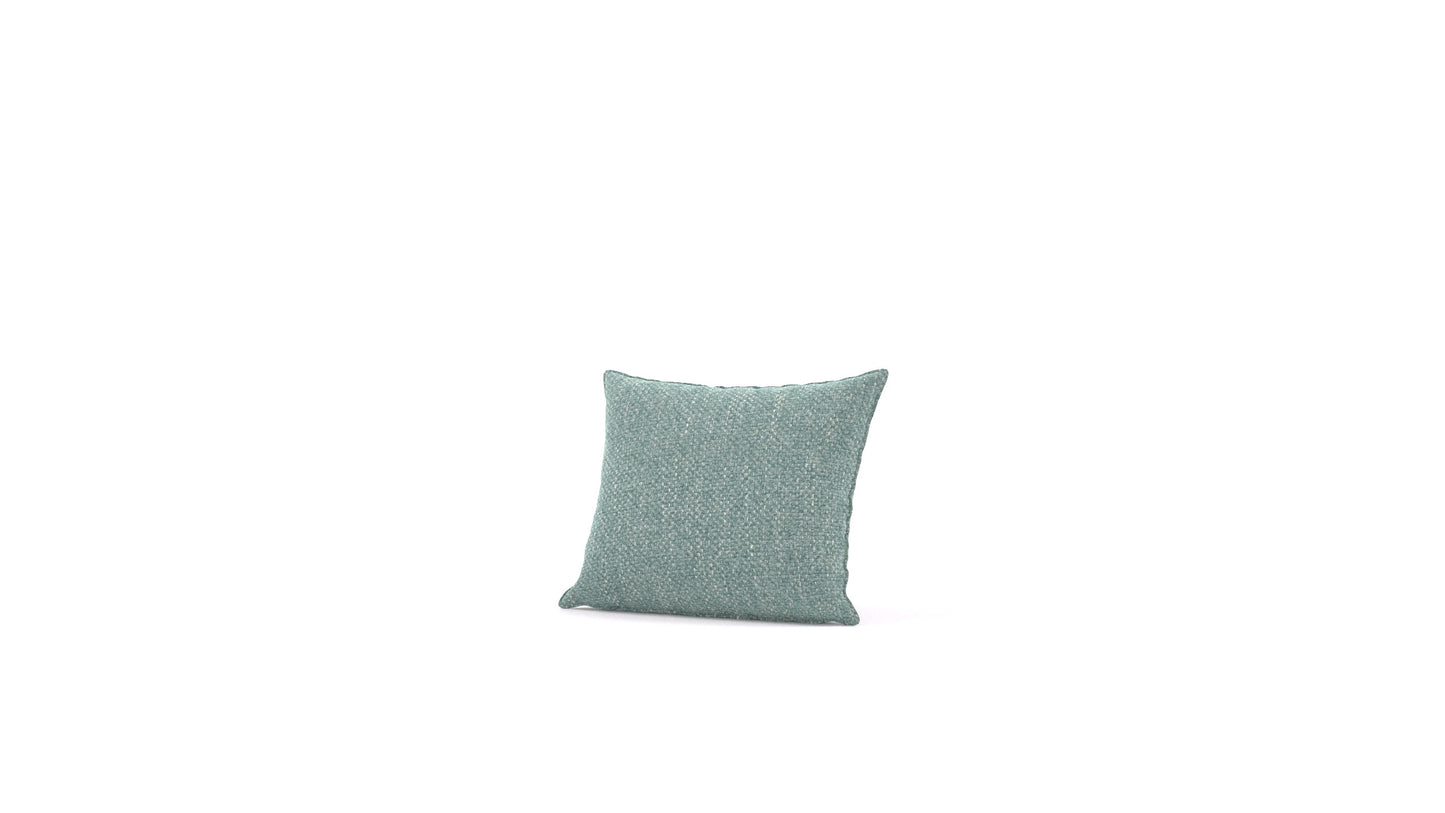 Diagon mala blazina, blazina FEYDOM v tkanini Alure DE-75 Pastel Blue, pogled od spredaj