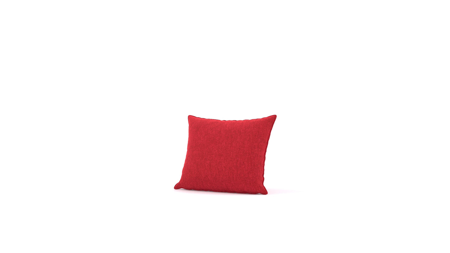 Diagon mala blazina, blazina FEYDOM v tkanini Velare ET-11 Red, pogled od spredaj