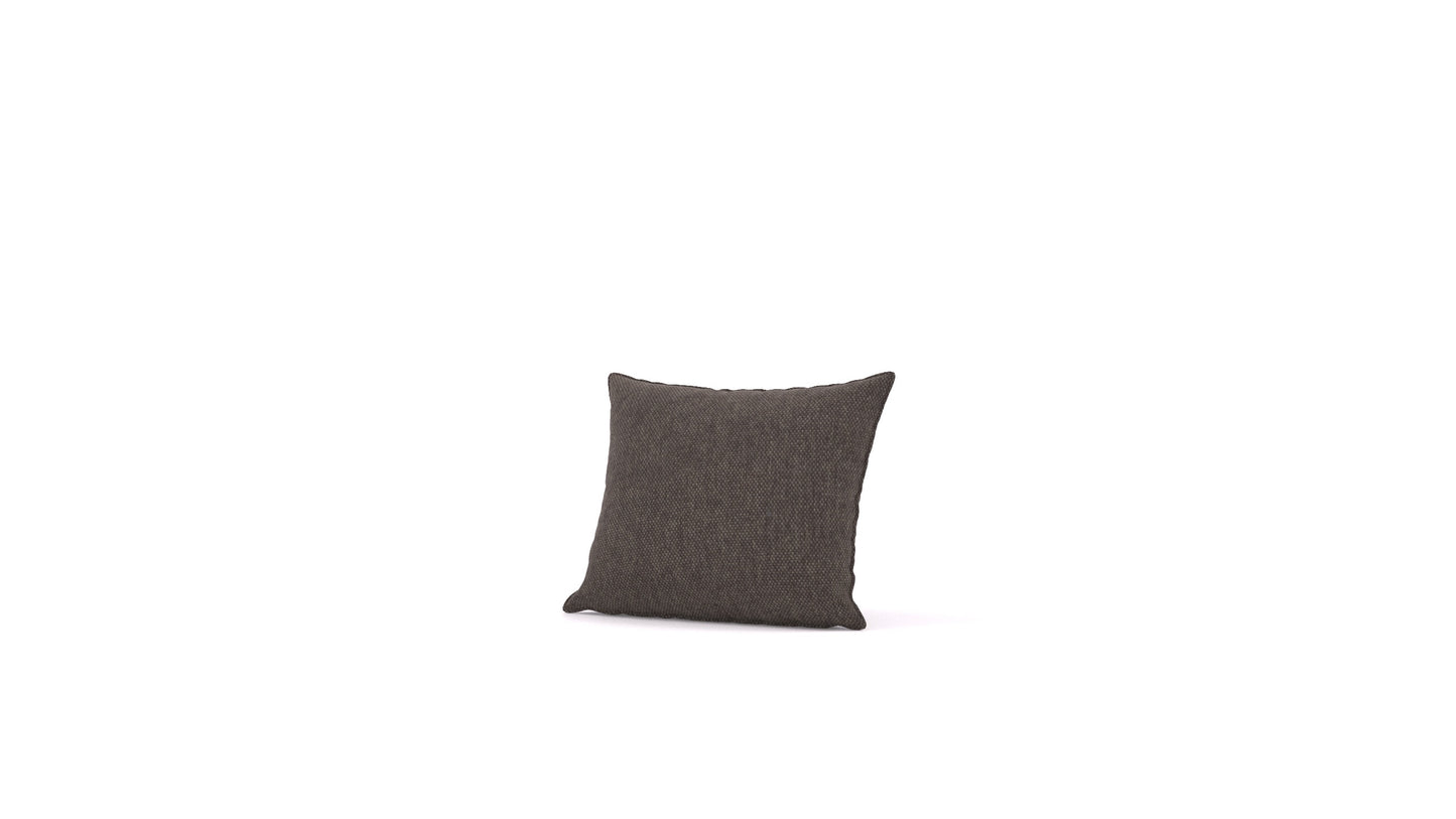 Diagon mala blazina, blazina FEYDOM v tkanini Velare ET-12 Dark Grey, pogled od spredaj