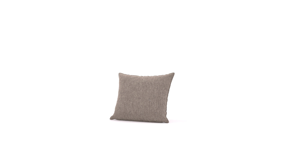Diagon mala blazina, blazina FEYDOM v tkanini Velare ET-14 Middle Grey, pogled od spredaj