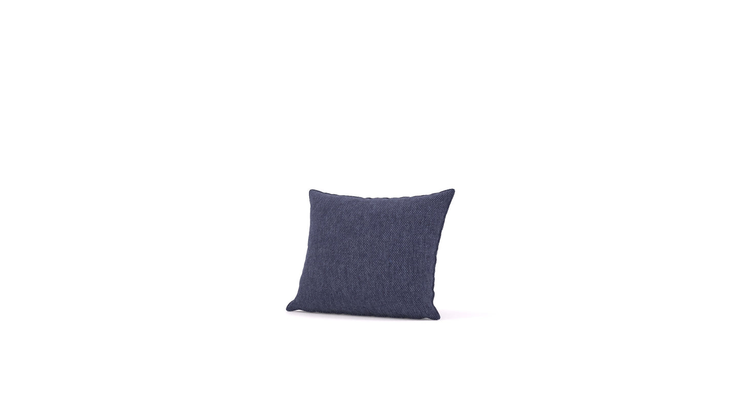 Diagon mala blazina, blazina FEYDOM v tkanini Velare ET-80 Noble Blue, pogled od spredaj