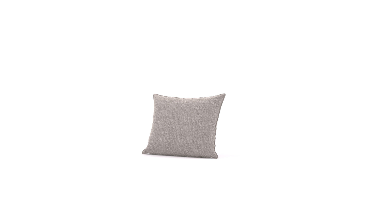 Diagon mala blazina, blazina FEYDOM v tkanini Phoenix FE-84 Middle Grey, pogled od spredaj