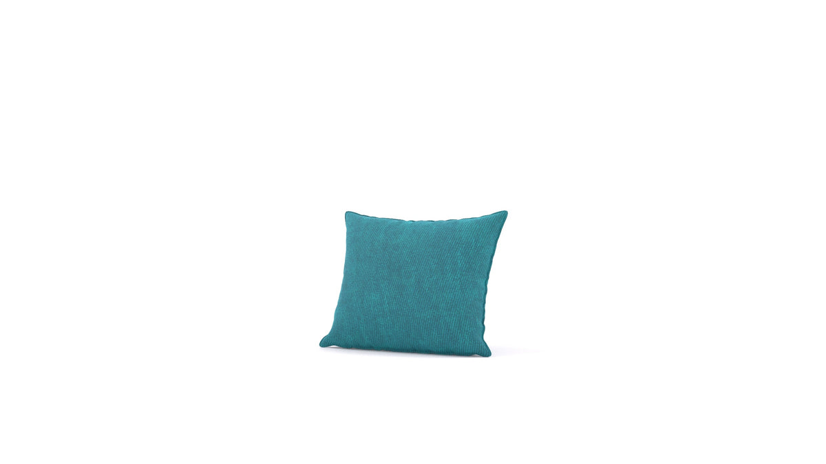 Diagon mala blazina, blazina FEYDOM v tkanini Mollia FF-20 Turquoise, pogled od spredaj
