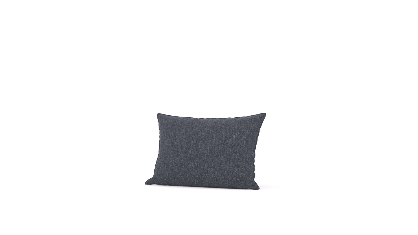 Diagon srednja blazina, blazina FEYDOM v tkanini Icon IC-79 Deep Blue, pogled od spredaj