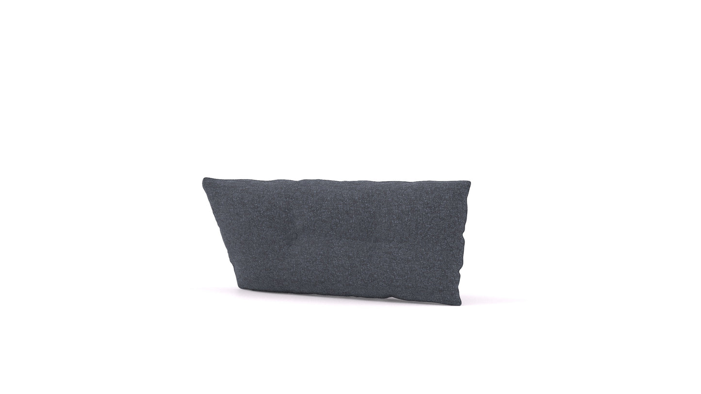 Diagon velika blazina, blazina FEYDOM v tkanini Icon IC-79 Deep Blue, pogled od spredaj