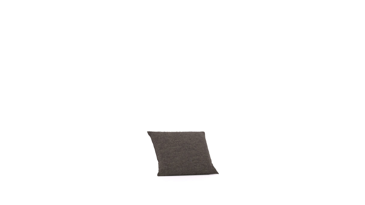 Matacao3 P40, element modularne sedežne FEYDOM v tkanini Velare ET-12 Dark Grey, pogled od spredaj