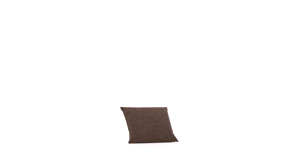 Matacao3 P40, element modularne sedežne FEYDOM v tkanini Velare ET-27 Chocolate, pogled od spredaj