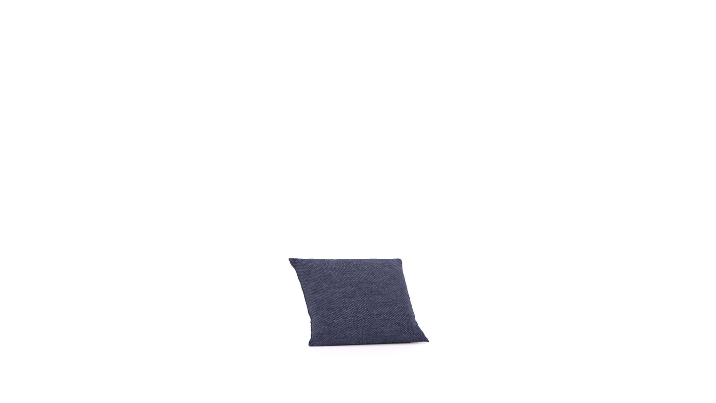 Matacao3 P40, element modularne sedežne FEYDOM v tkanini Velare ET-80 Noble Blue, pogled od spredaj
