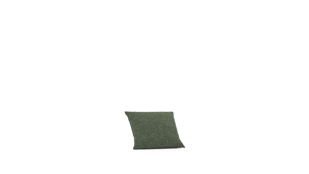 Matacao3 P40, element modularne sedežne FEYDOM v tkanini Icon IC-39 Forest, pogled od spredaj