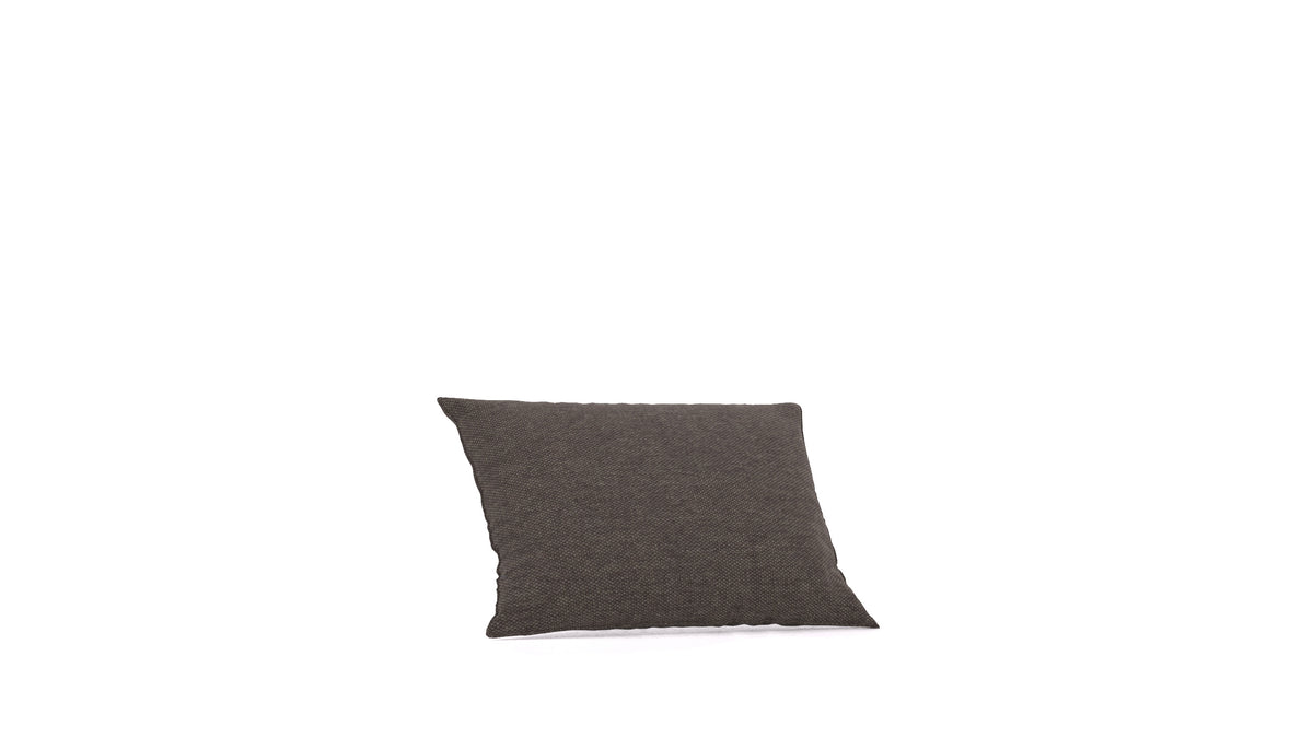 Matacao3 P65, element modularne sedežne FEYDOM v tkanini Velare ET-12 Dark Grey, pogled od spredaj