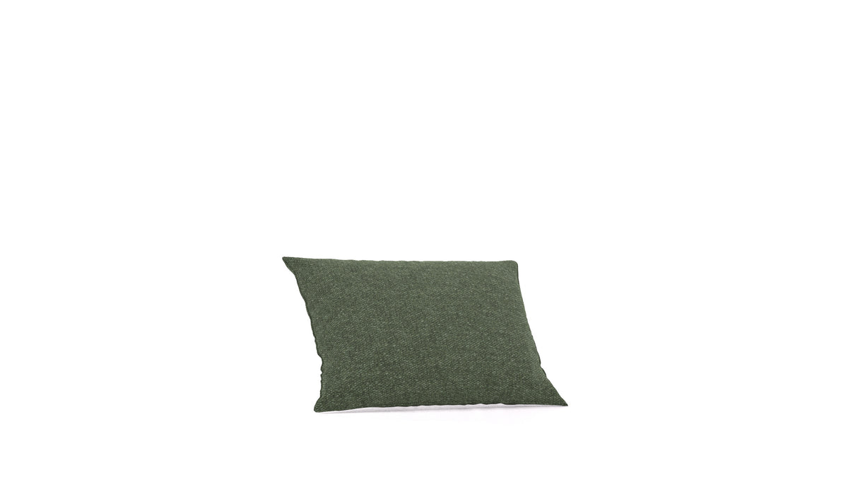 Matacao3 P65, element modularne sedežne FEYDOM v tkanini Icon IC-39 Forest, pogled od spredaj