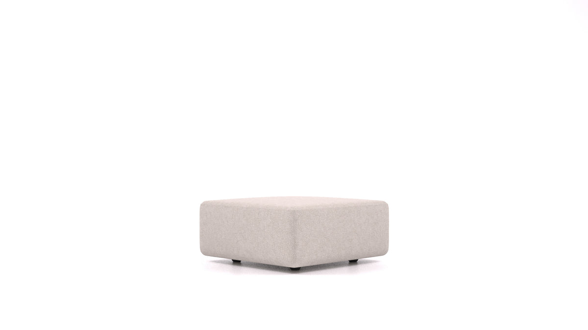 Matacao3 ST, element modularne sedežne FEYDOM v tkanini Icon IC-02 Natur, pogled od spredaj