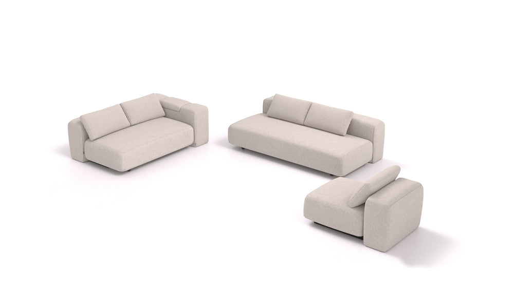 BonBon3 E+ &ndash; Dvosed + Trosed +Naslonjač
