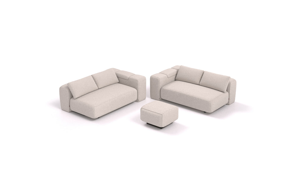 BonBon3 L &ndash; 2x Dvosed + Tabure