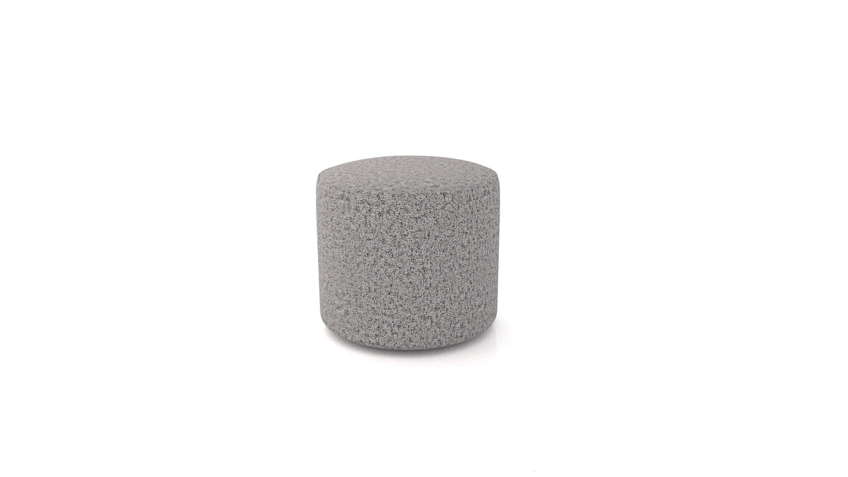 Tabure TA-2, tabure FEYDOM v tkanini Hygge HG-92 Medium Grey, pogled od spredaj