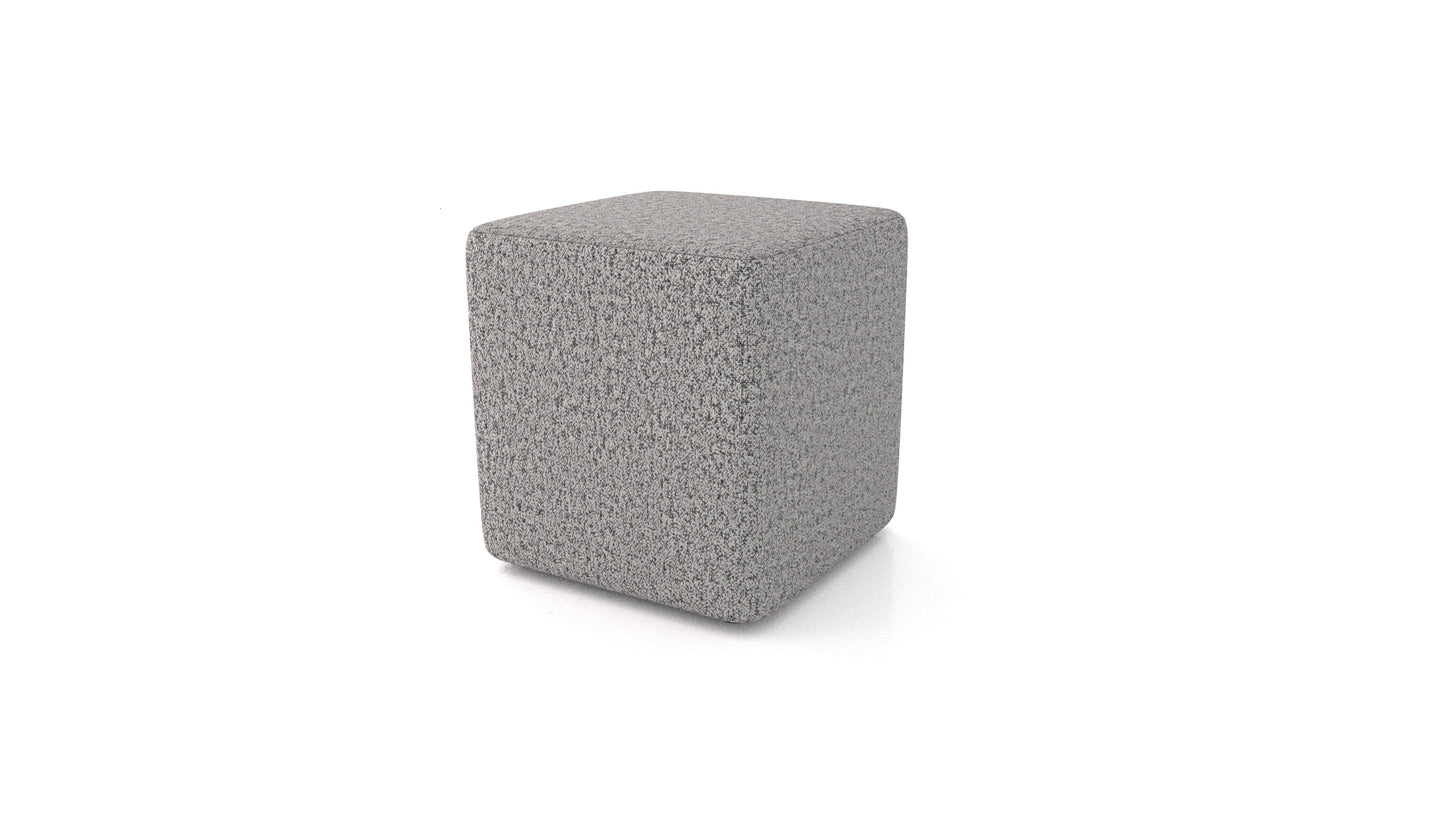 Tabure TA-3, tabure FEYDOM v tkanini Hygge HG-92 Medium Grey, pogled od spredaj