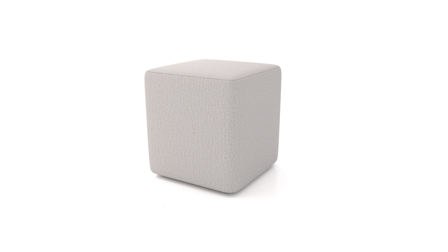 Tabure TA-3, tabure FEYDOM v tkanini Heim HM-86 Light Grey, pogled od spredaj