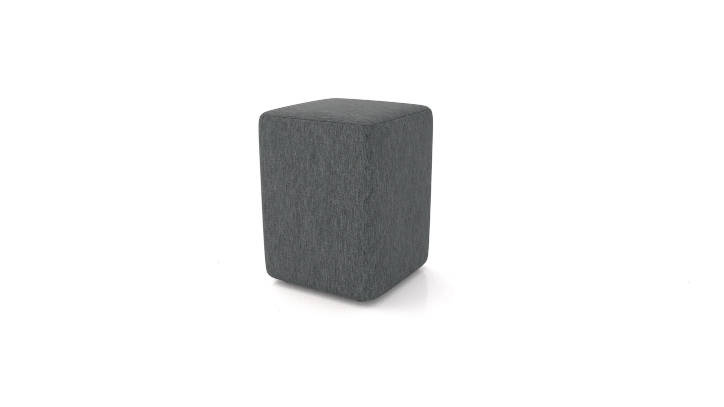Tabure TA-4, tabure FEYDOM v tkanini Astra AT-88 Dark Grey, pogled od spredaj