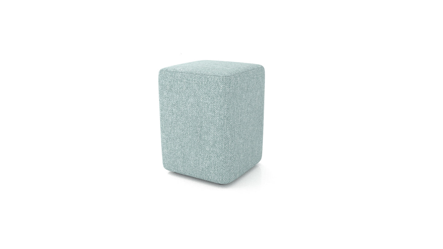 Tabure TA-4, tabure FEYDOM v tkanini Alure DE-75 Pastel Blue, pogled od spredaj
