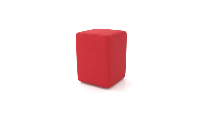 Tabure TA-4, tabure FEYDOM v tkanini Velare ET-11 Red, pogled od spredaj