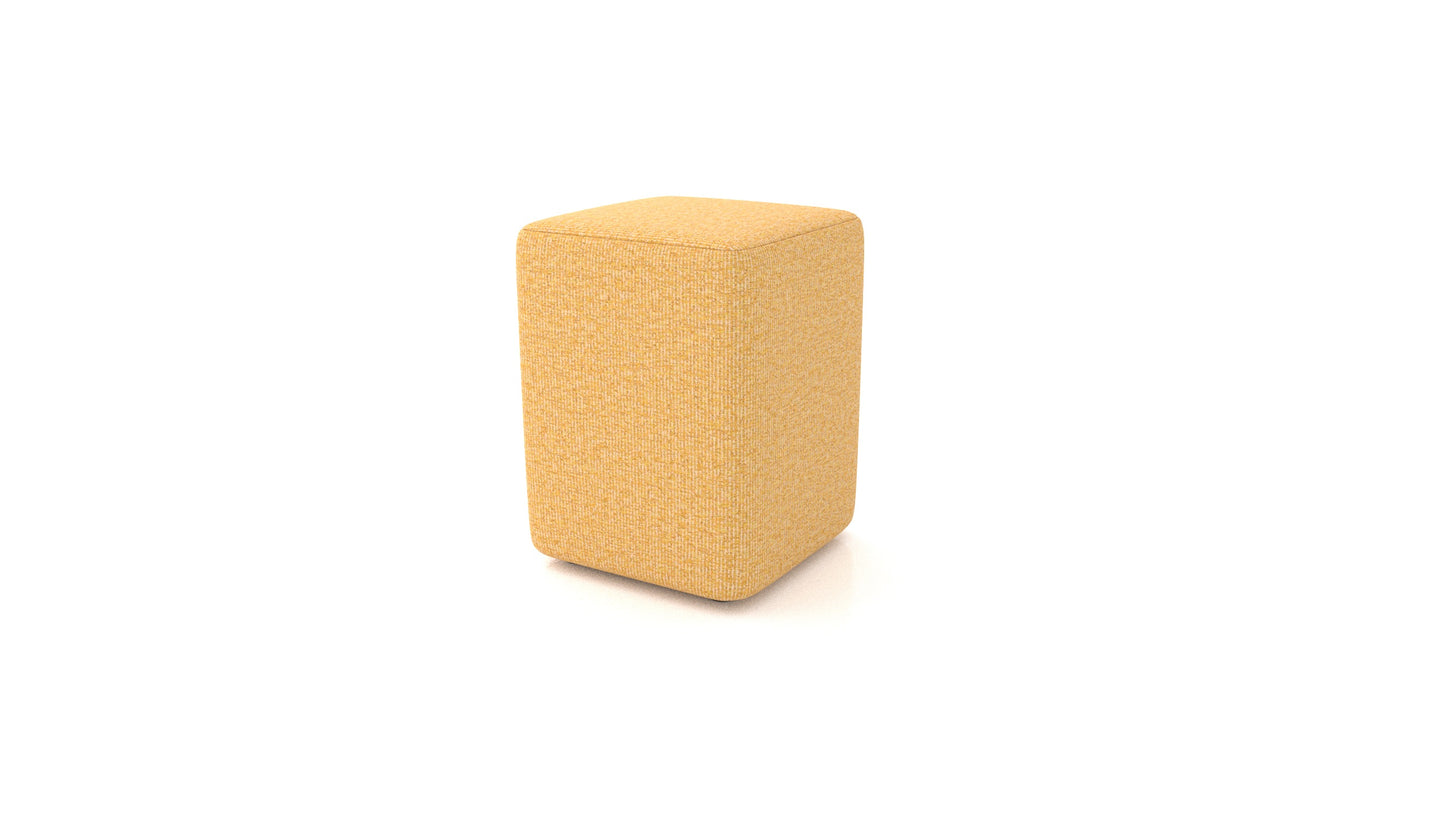 Tabure TA-4, tabure FEYDOM v tkanini Hygge HG-53 Yellow, pogled od spredaj