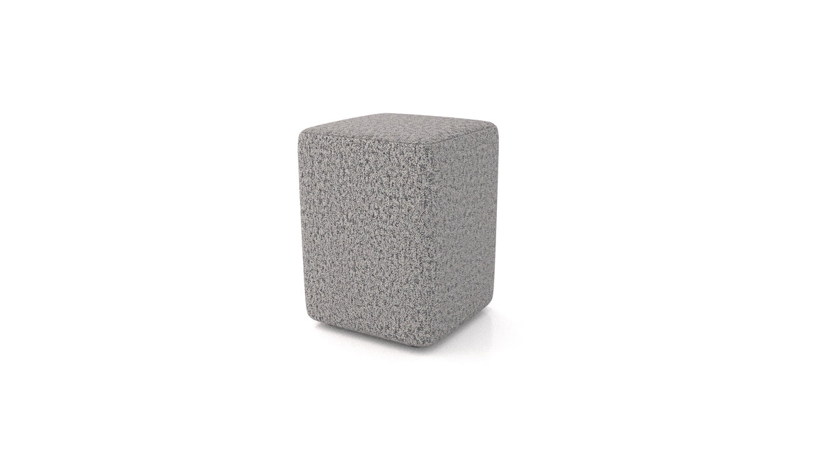 Tabure TA-4, tabure FEYDOM v tkanini Hygge HG-92 Medium Grey, pogled od spredaj