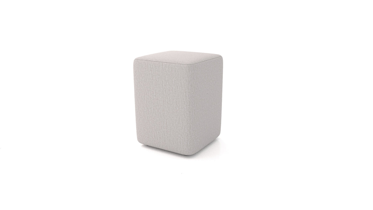 Tabure TA-4, tabure FEYDOM v tkanini Heim HM-86 Light Grey, pogled od spredaj