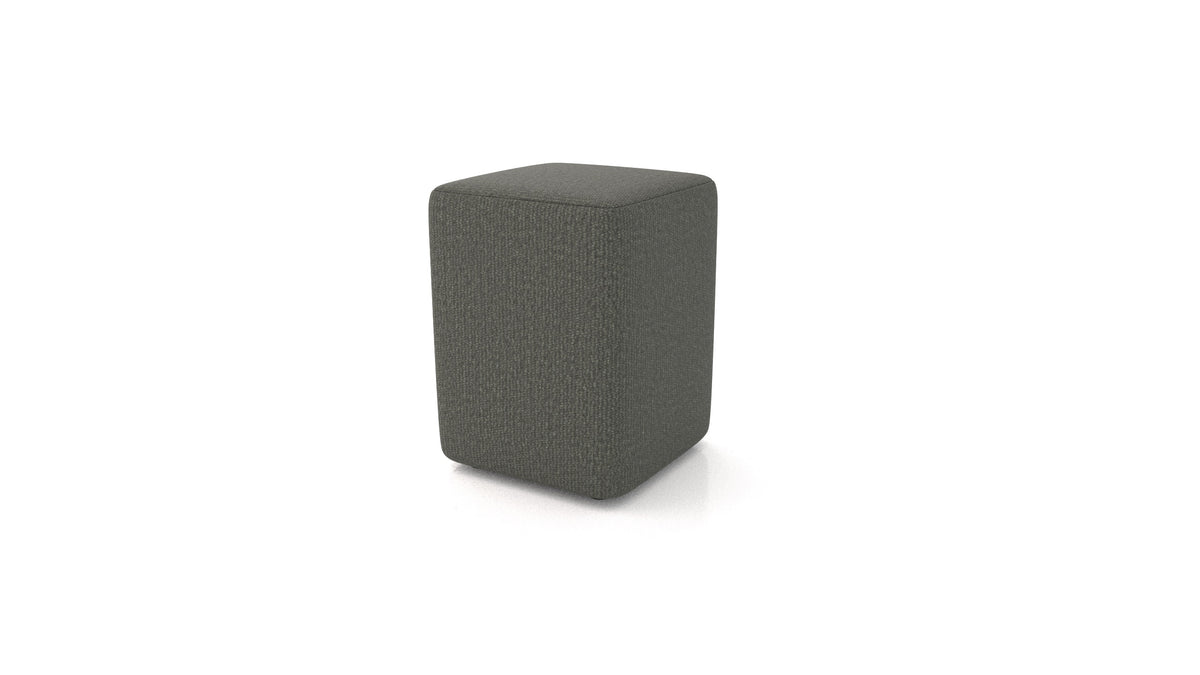 Tabure TA-4, tabure FEYDOM v tkanini Heim HM-98 Dark Grey, pogled od spredaj