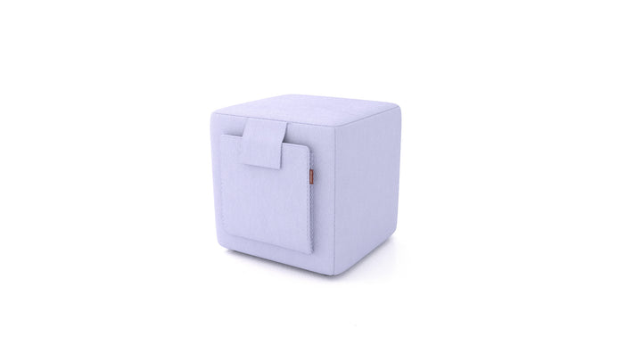 Tabure Tuck, tabure FEYDOM v tkanini Mollia FF-17 Lavander, pogled od spredaj