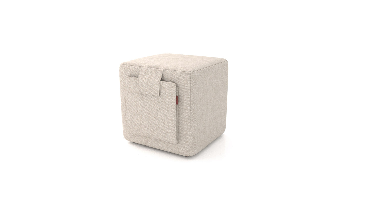 Tabure Tuck, tabure FEYDOM v tkanini Icon IC-02 Natur, pogled od spredaj