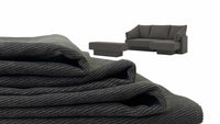 Mollia / FF-12: Dark Grey / Popolnoma snemljive prevleke