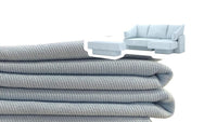 Mollia / FF-19: Pastel Blue / Popolnoma snemljive prevleke