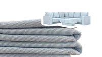 Mollia / FF-19: Pastel Blue / Popolnoma snemljive prevleke